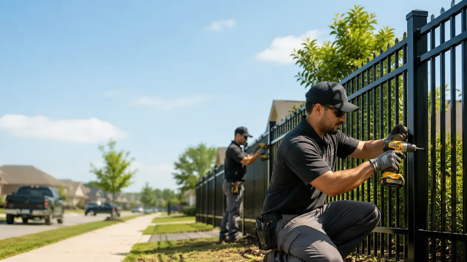 Metal Fence Installation in Isonville, KY